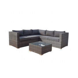 GEORGIA Corner Sofa Set in Grey GEORGIA Corner Sofa Set in Grey