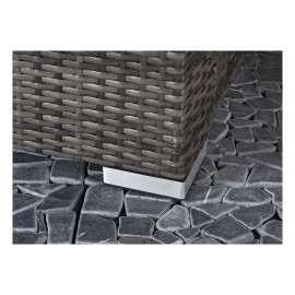 GEORGIA Corner Dining Set Grey GEORGIA Corner Dining Set Grey