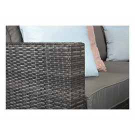 GEORGIA Corner Dining Set Grey GEORGIA Corner Dining Set Grey