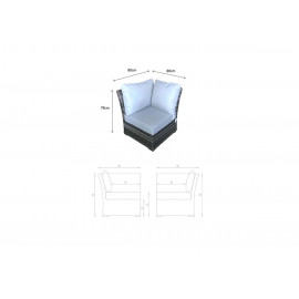 GRACE Corner Dining Set with Lift Table GRACE Corner Dining Set with Lift Table