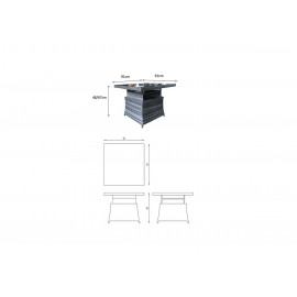 GRACE Corner Dining Set with Lift Table GRACE Corner Dining Set with Lift Table