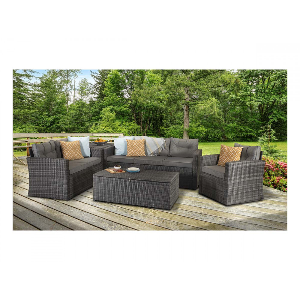 HOLLY Sofa Set in grey HOLLY Sofa Set in grey