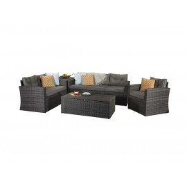HOLLY Sofa Set in grey HOLLY Sofa Set in grey