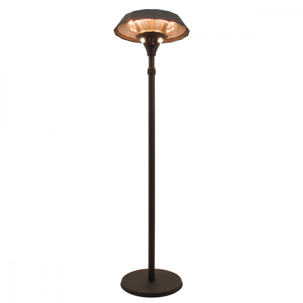 2100W Helio Freestanding Electric Patio Heater 2100W Helio Freestanding Electric Patio Heater