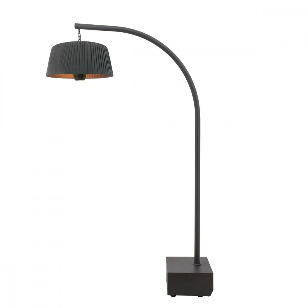 1800W Lyra Overhang Electric Patio Heater / Charcoal 1800W Lyra Overhang Electric Patio Heater / Charcoal