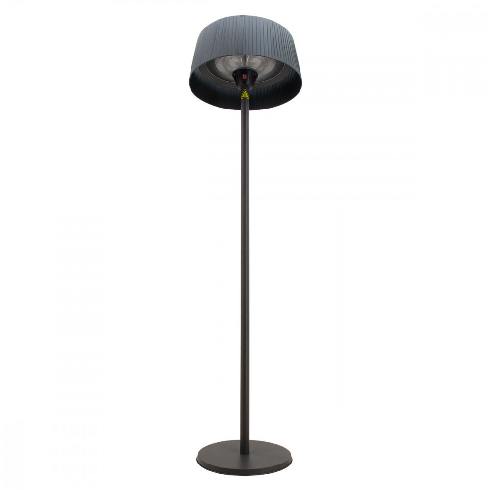 2100W Lyra Freestanding Electric Patio Heater / Charcoal 2100W Lyra Freestanding Electric Patio Heater / Charcoal