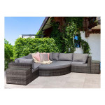 JESSICA Large Corner Grey