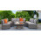 JULIET Half Moon Sofa Set Grey