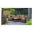 JULIET Half Moon Sofa Set Mixed Brown