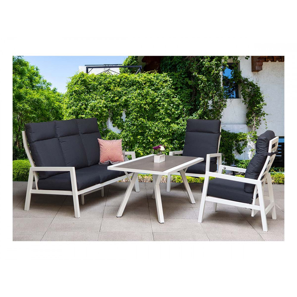 KIMMIE 5 Seat High Back Sofa Dining KIMMIE 5 Seat High Back Sofa Dining