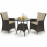LA 2 Seat Bistro Set / Brown