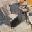 LA 2 Seat Bistro Set / Brown