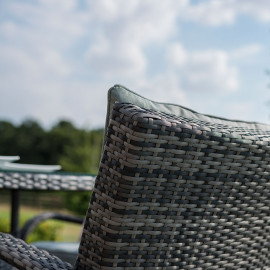 Texas 4 Seat Square Dining Set / Grey Texas 4 Seat Square Dining Set / Grey