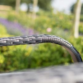 Texas 8 Seat Rectangle Ice Bucket Dining Set / Grey Texas 8 Seat Rectangle Ice Bucket Dining Set / Grey