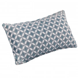 Fabric Sunbrella Bolster Cushion 30x50cm (Pack of 2) / Mosaic Blue