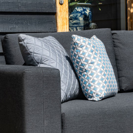 Fabric Scatter Cushion 43x43cm (Pack of 2) / Mosaic Blue Fabric Scatter Cushion 43x43cm (Pack of 2) / Mosaic Blue