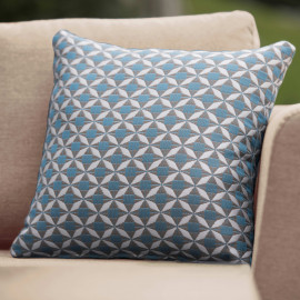Fabric Scatter Cushion 43x43cm (Pack of 2) / Mosaic Blue Fabric Scatter Cushion 43x43cm (Pack of 2) / Mosaic Blue
