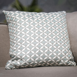 Fabric Scatter Cushion 43x43cm (Pack of 2) / Mosaic Glacier Fabric Scatter Cushion 43x43cm (Pack of 2) / Mosaic Glacier