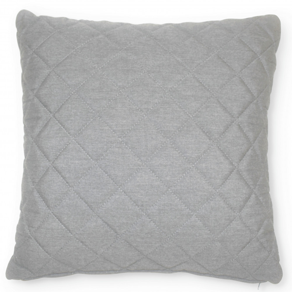 Fabric Scatter Cushion Quilted (Pack of 2) / Lead Chine Fabric Scatter Cushion Quilted (Pack of 2) / Lead Chine