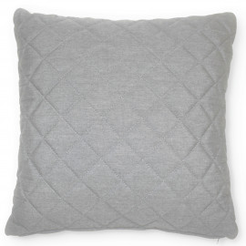 Fabric Scatter Cushion Quilted (Pack of 2) / Lead Chine