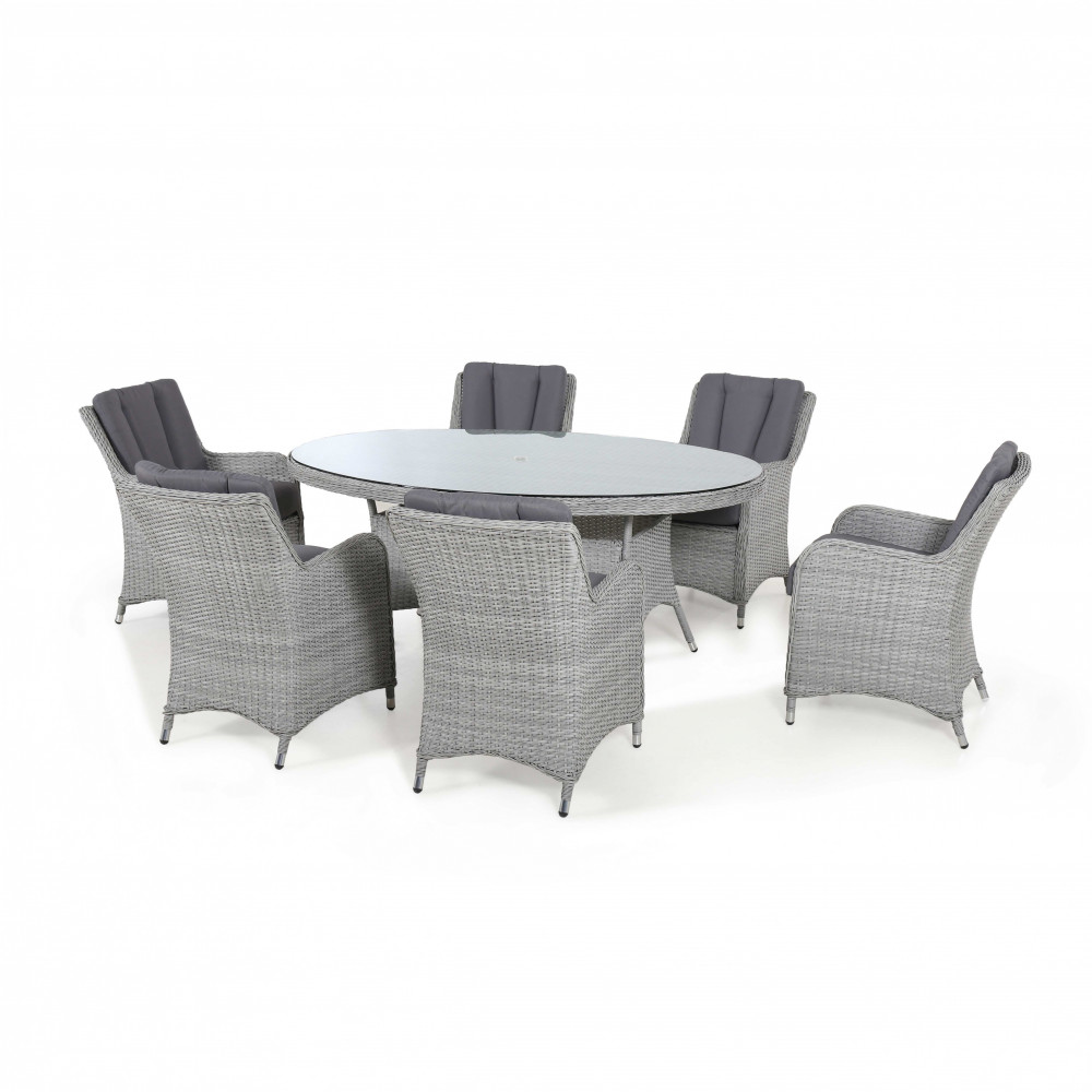 Ascot 6 Seat Oval Dining Set Ascot 6 Seat Oval Dining Set