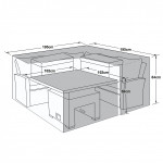 Outdoor Cover for Richmond Corner Set Outdoor Cover for Richmond Corner Set