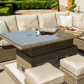 Winchester Deluxe Corner Dining Set with Rising Table and Armchair Winchester Deluxe Corner Dining Set with Rising Table and Armchair