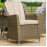 Winchester 4 Seat Round Dining Set with Venice Chairs