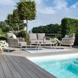 Marina 2 Seat Sofa Set / Sandstone Marina 2 Seat Sofa Set / Sandstone