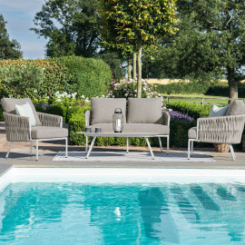 Marina 2 Seat Sofa Set / Sandstone Marina 2 Seat Sofa Set / Sandstone