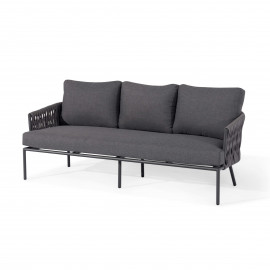 Marina 3 Seat Sofa Set / Charcoal Marina 3 Seat Sofa Set / Charcoal