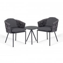 Marina Bistro Set / Charcoal Marina Bistro Set / Charcoal