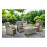 MEGHAN 4 seat Sofa Set