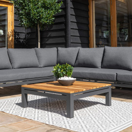 Oslo Large Corner Group / Charcoal Oslo Large Corner Group / Charcoal