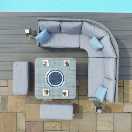 Oxford Royal Corner with Fire Pit Oxford Royal Corner with Fire Pit