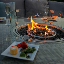 Oxford Royal Corner with Fire Pit Oxford Royal Corner with Fire Pit