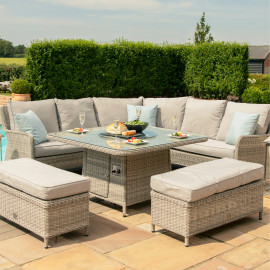 Oxford Royal Corner with Fire Pit Oxford Royal Corner with Fire Pit