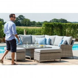 Oxford Royal Corner with Rising Table Oxford Royal Corner with Rising Table