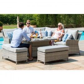 Oxford Royal Corner with Rising Table Oxford Royal Corner with Rising Table