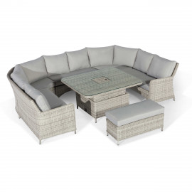 Oxford Royal U Shaped Sofa Set with Rising Table Oxford Royal U Shaped Sofa Set with Rising Table