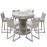 Oxford 6 Seat Round Bar Set with Ice Bucket