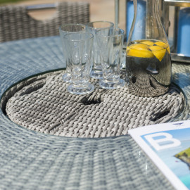 Oxford 6 Seat Round Bar Set with Ice Bucket Oxford 6 Seat Round Bar Set with Ice Bucket