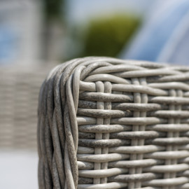 Oxford Corner Dining Set with Ice Bucket & Rising Table (with Armchair) Oxford Corner Dining Set with Ice Bucket & Rising Table (with Armchair)