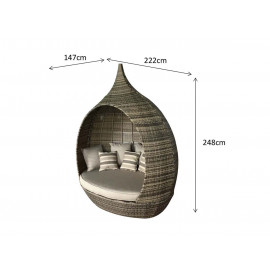 PEARL DAYBED Nature/Brown PEARL DAYBED Nature/Brown