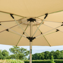 Parasol Round 2.7m Beige