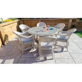 ROSE 6 seat dining set