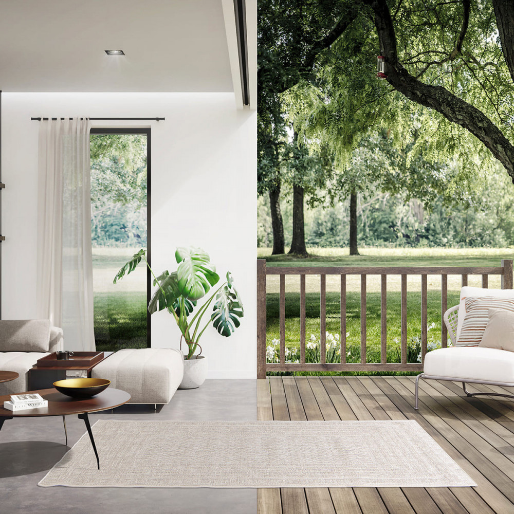 Maze Alfresco Silver Indoor/outdoor Rug 200x290cm Maze Alfresco Silver Indoor/outdoor Rug 200x290cm