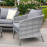Santorini 2 Seat Sofa Set