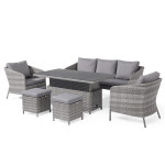 Santorini Sofa Dining Set with Rising Table Santorini Sofa Dining Set with Rising Table