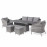 Santorini Sofa Dining Set with Rising Table